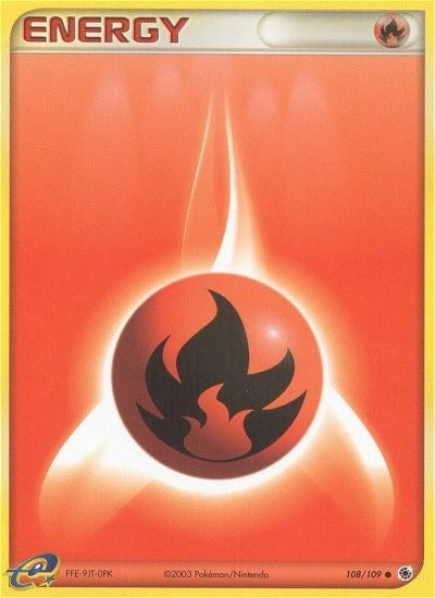 Image for Fire Energy (108/109) (RS) - Pokemon