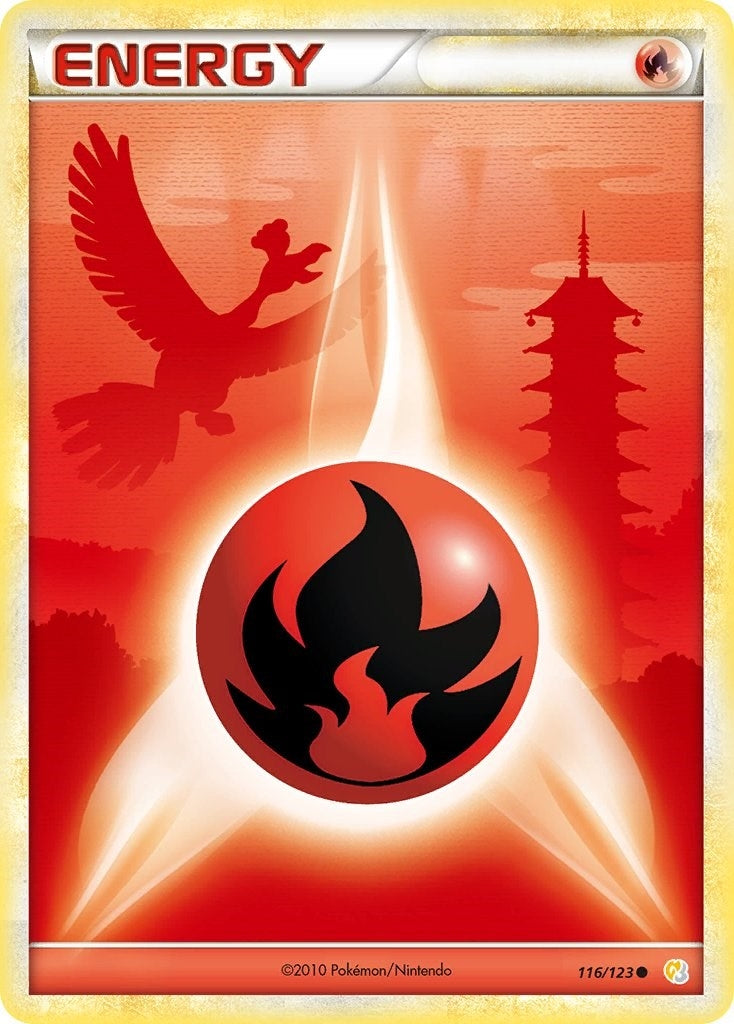 Image for Fire Energy (116/123) (HS) - Pokemon