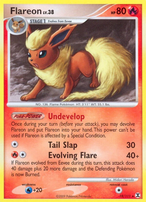 Image for Flareon (19/111) (RR) - Pokemon