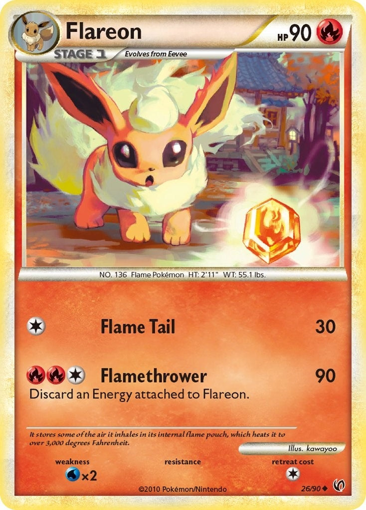Image for Flareon (26/90) (UD) - Pokemon