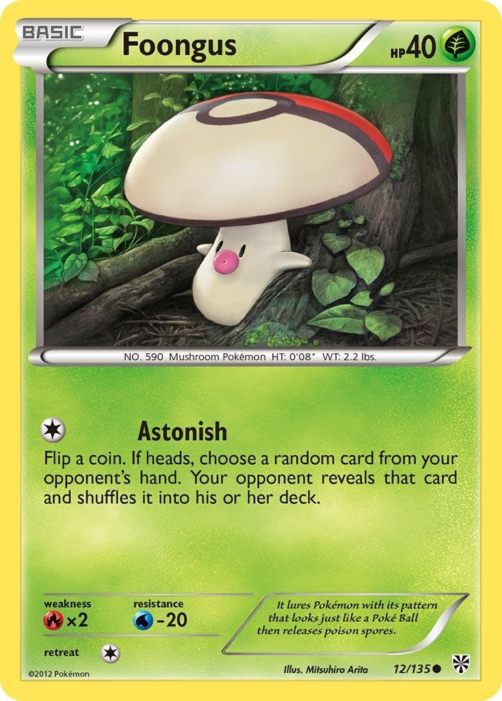 Image for Foongus (12/135) (PLS) - Pokemon