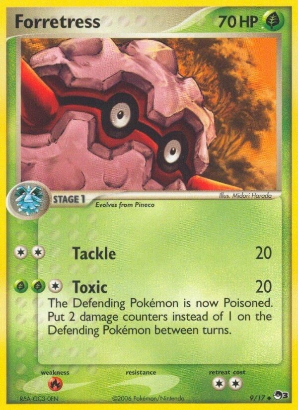 Image for Forretress (009/017) (POP) - Pokemon