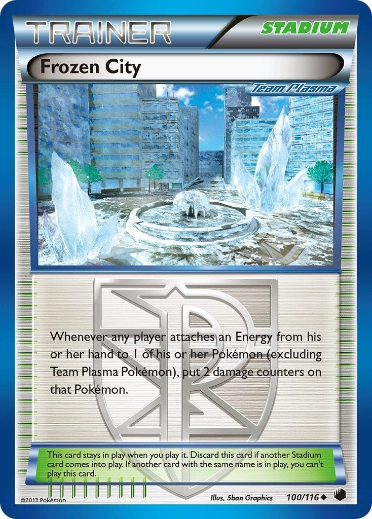 Image for Frozen City (Team Plasma) (100/116) (PLF) - Pokemon