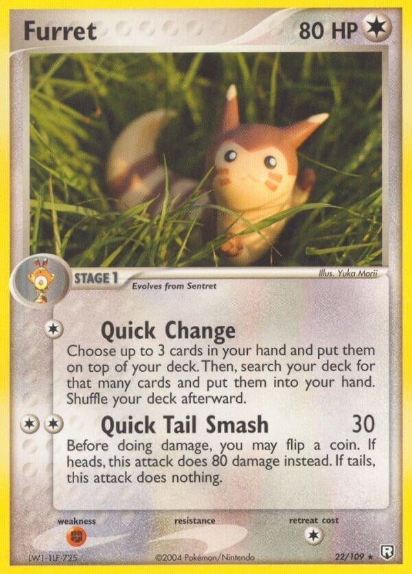 Image for Furret (22/109) (RR) - Pokemon