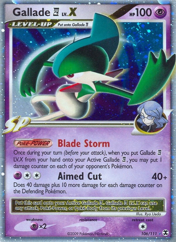 Image for Gallade E4 Lv.X (106/111) (RR) - Pokemon