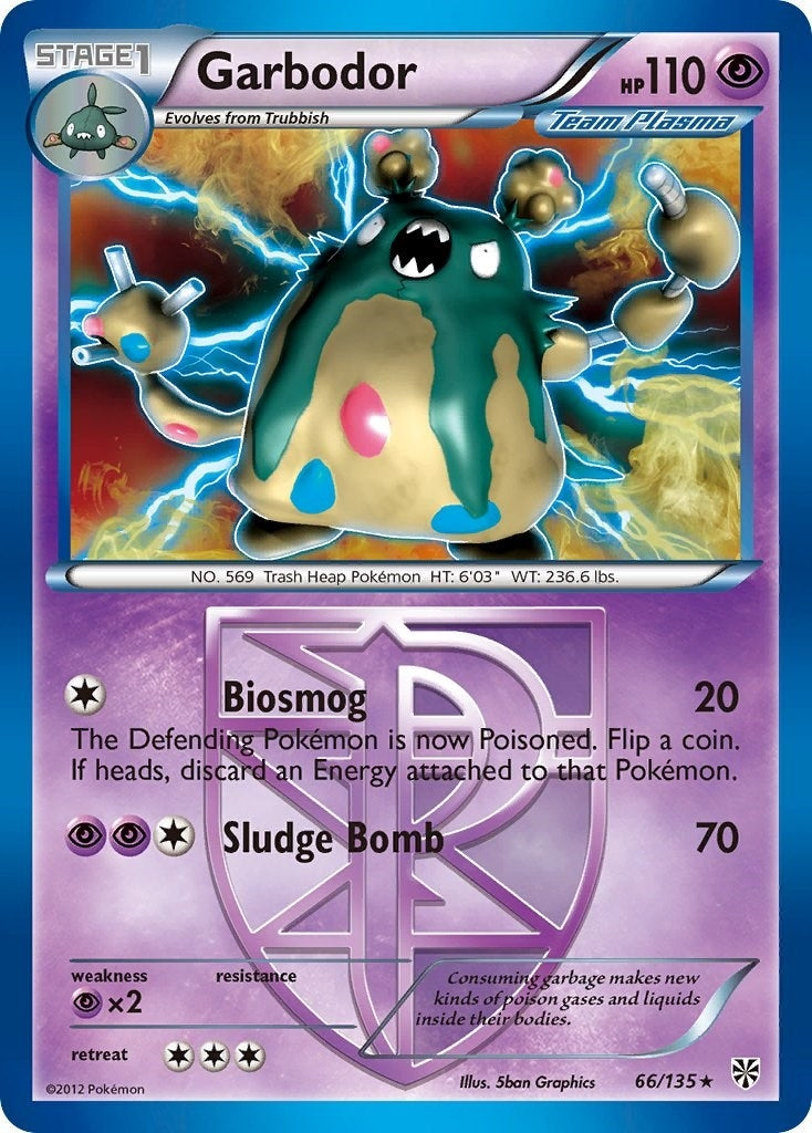 Image for Garbodor (Team Plasma) (66) (66/135) (PLS) - Pokemon
