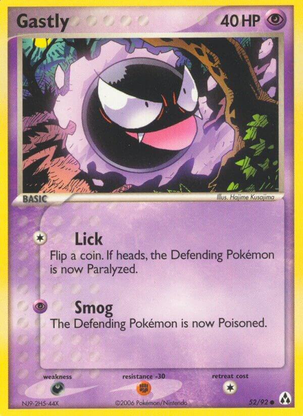 Image for Gastly (52/92) (LM) - Pokemon