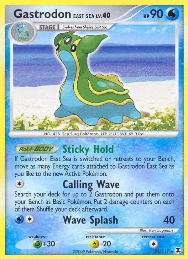 Image for Gastrodon East Sea (21/111) (RR) - Pokemon