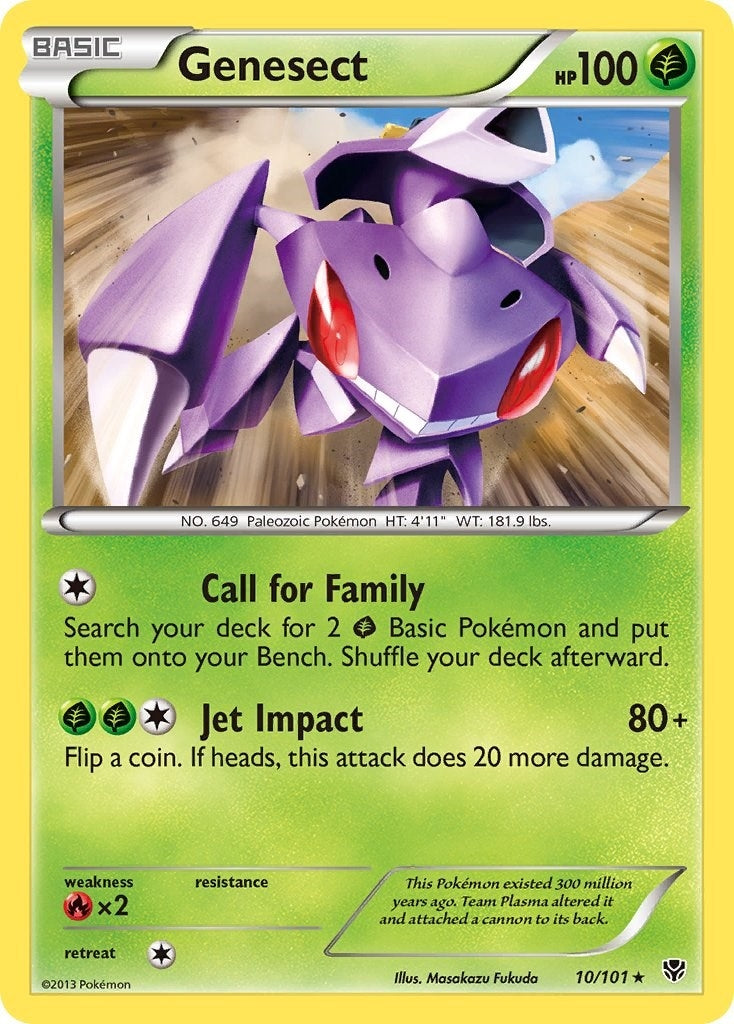 Image for Genesect (10/101) (PLB) - Pokemon