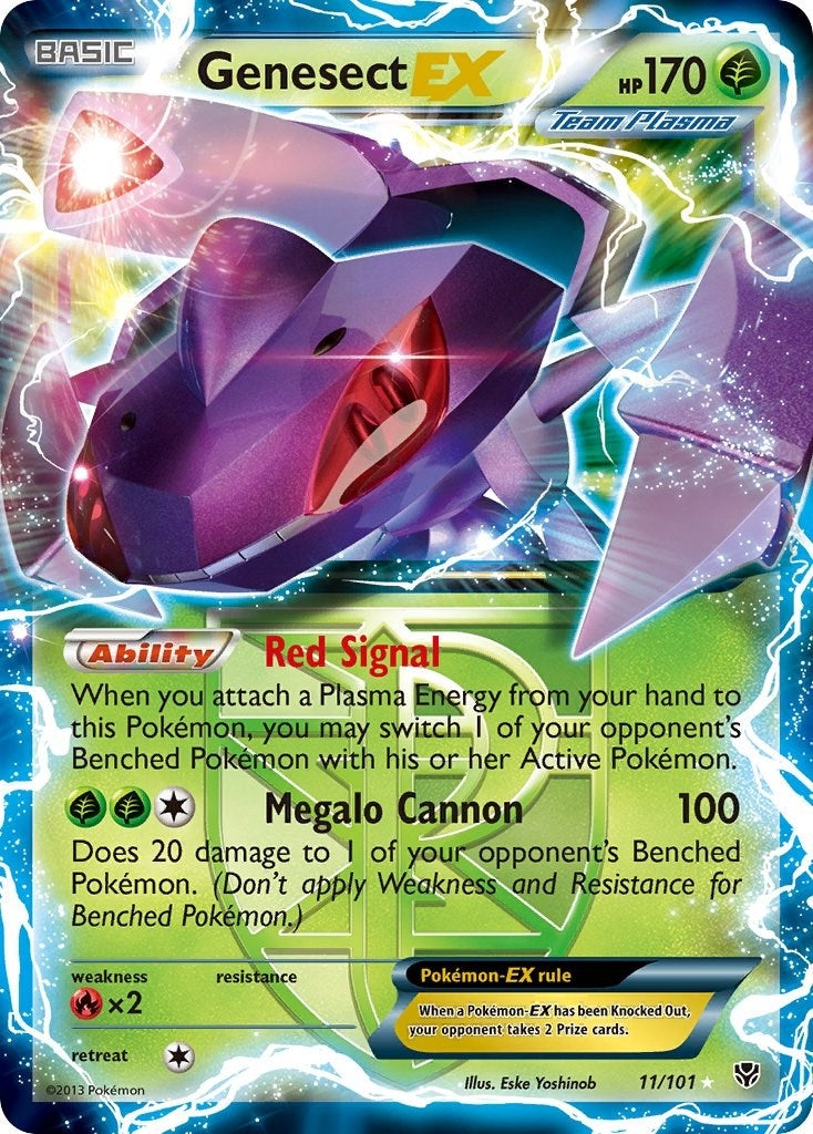 Image for Genesect EX (Team Plasma) (11/101) (PLB) - Pokemon