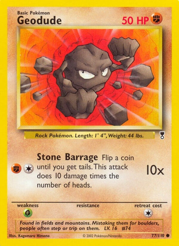 Image for Geodude (077/110) (LC) - Pokemon
