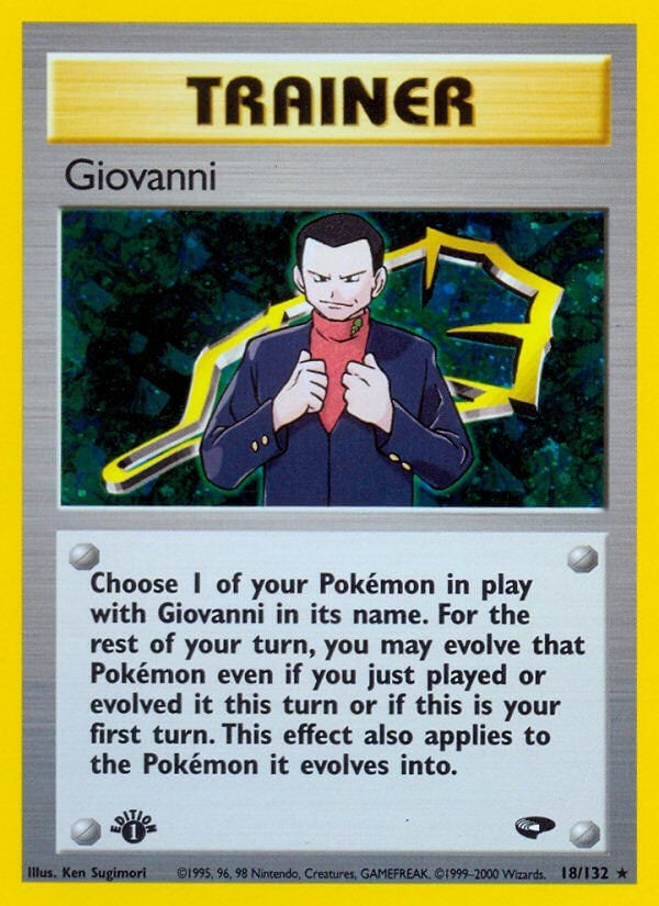 Image for Giovanni (18) (018/132) (G2) - Pokemon