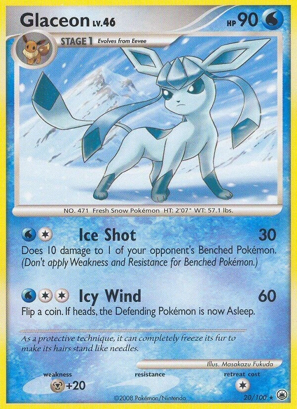 Image for Glaceon (20) (20/100) (MD) - Pokemon