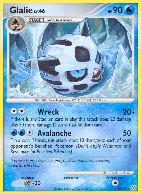 Image for Glalie (18/99) (AR) - Pokemon