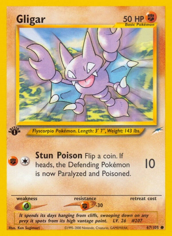 Image for Gligar (067/105) (N4) - Pokemon