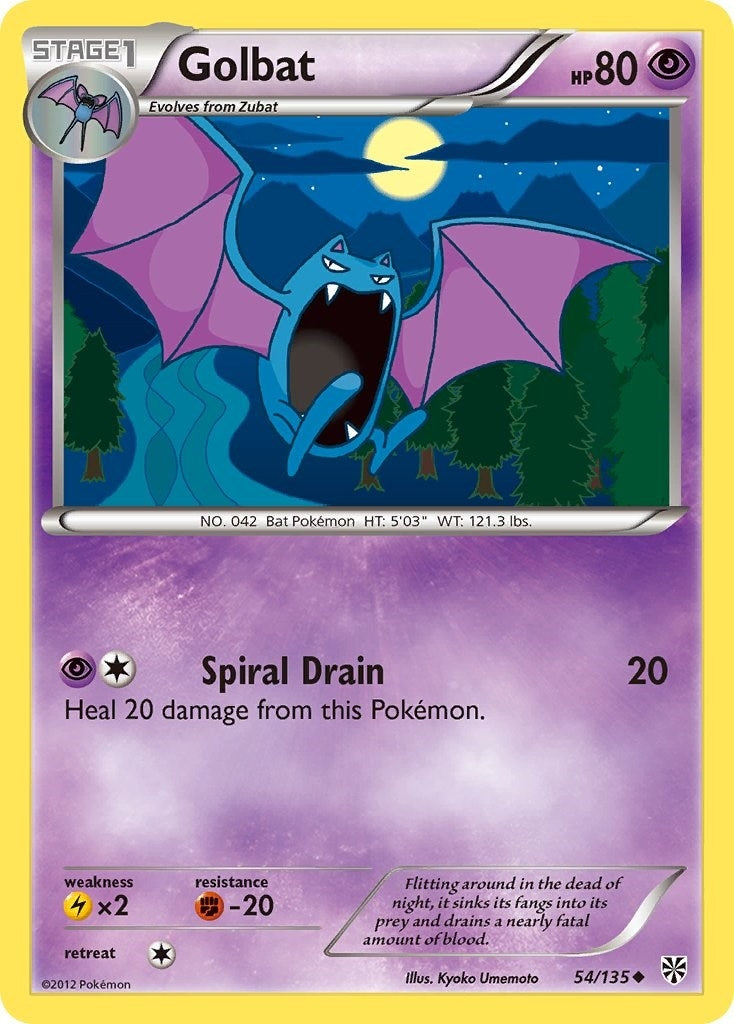 Image for Golbat (54/135) (PLS) - Pokemon