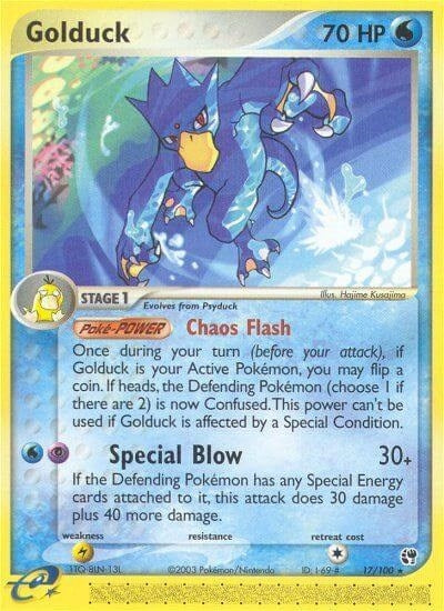 Image for Golduck (17/100) (SS) - Pokemon