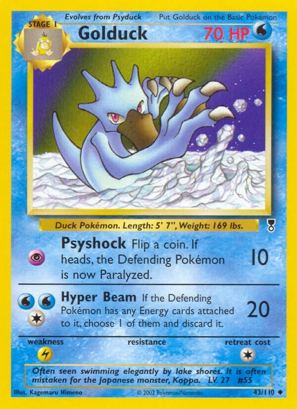 Image for Golduck (043/110) (LC) - Pokemon