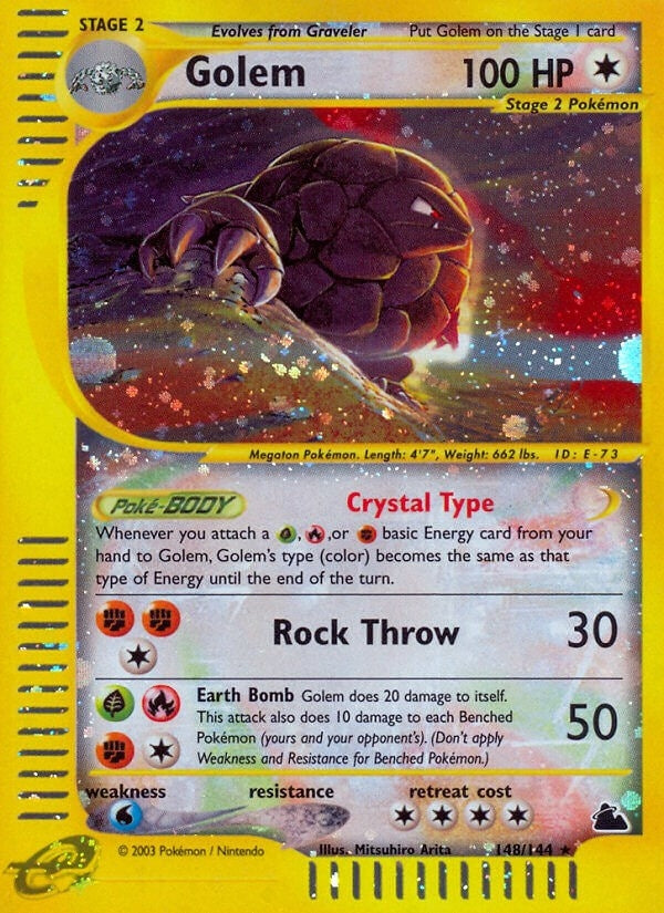Image for Golem (148/144) (SK) - Pokemon