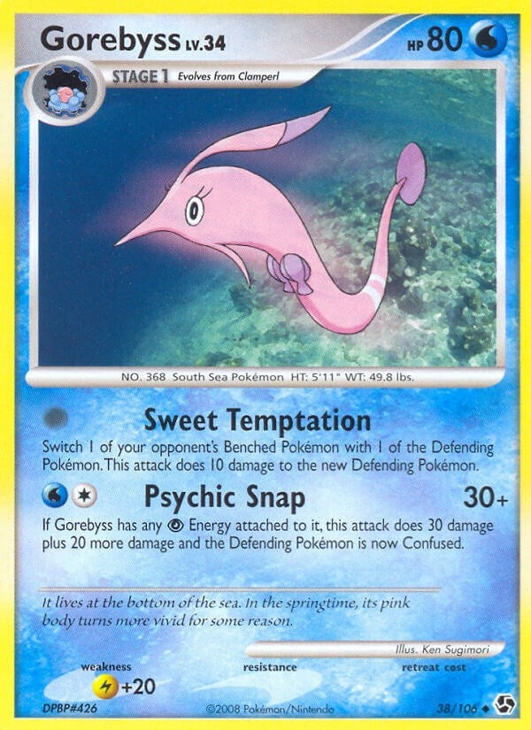 Image for Gorebyss (38/106) (GE) - Pokemon