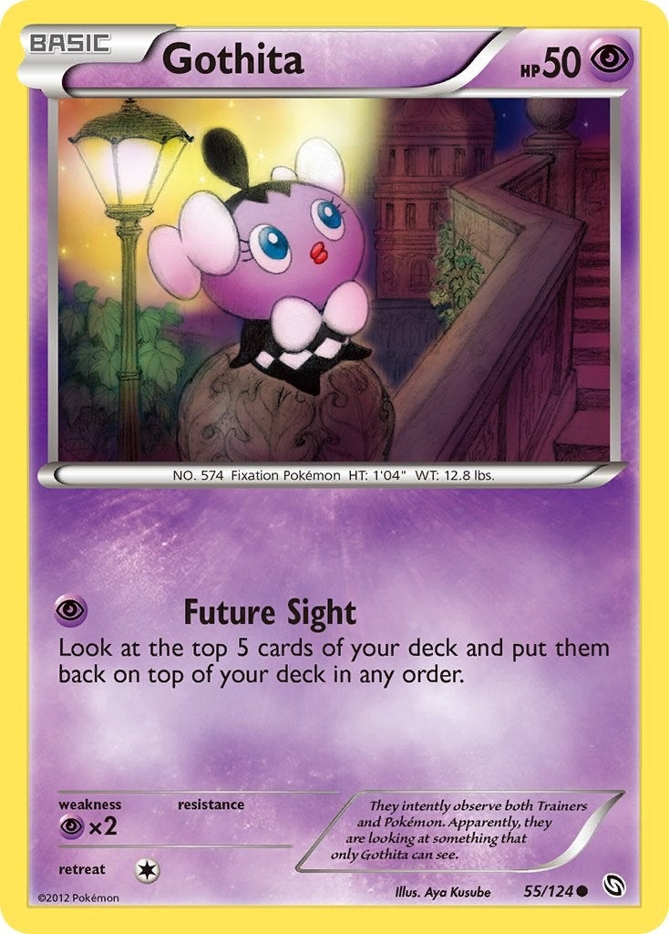Image for Gothita (55/124) (DRX) - Pokemon