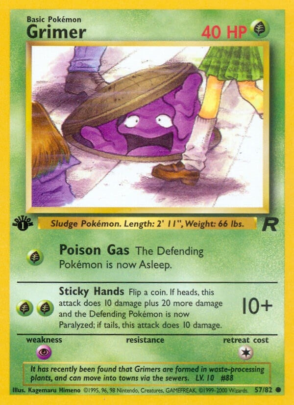 Image for Grimer (57/82) (TR) - Pokemon