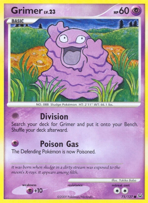 Image for Grimer (75/127) (PL) - Pokemon