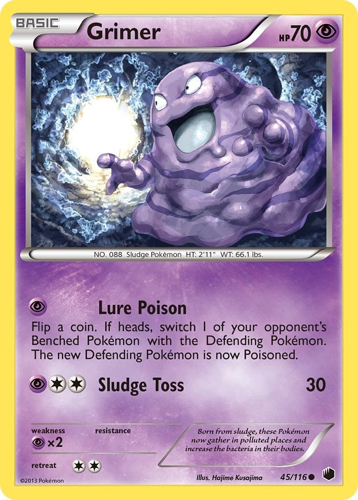 Image for Grimer (45/116) (PLF) - Pokemon