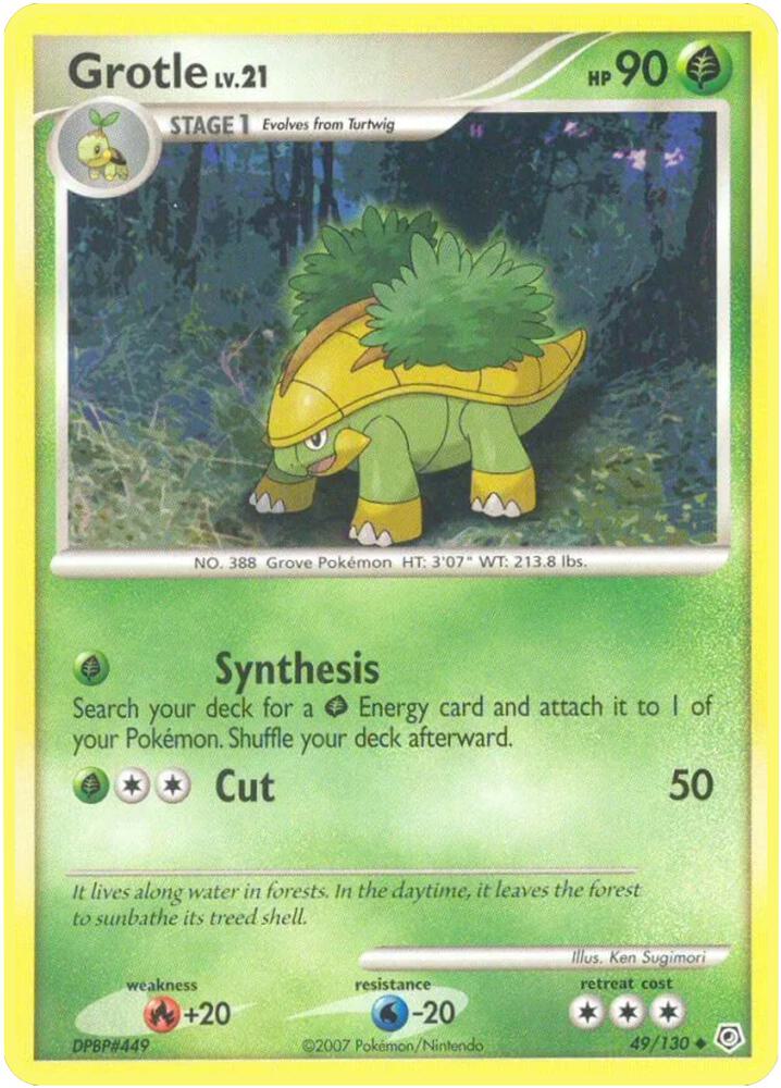 Image for Grotle (49/130) (DP) - Pokemon