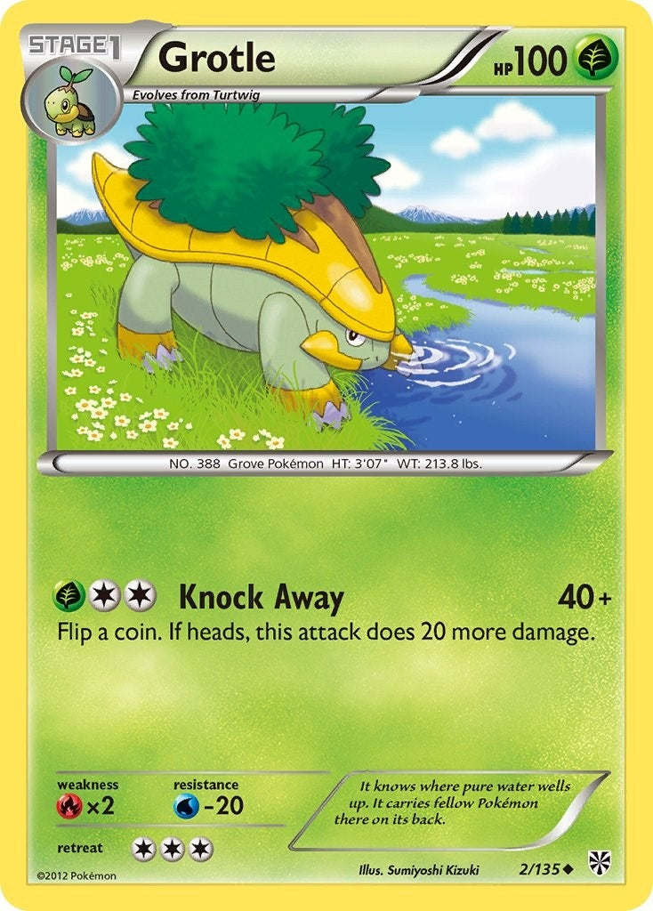 Image for Grotle (2/135) (PLS) - Pokemon