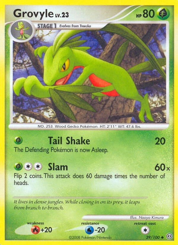 Image for Grovyle (39/100) (SF) - Pokemon