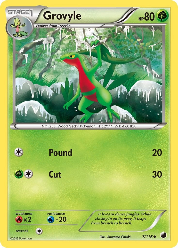 Image for Grovyle (7/116) (PLF) - Pokemon