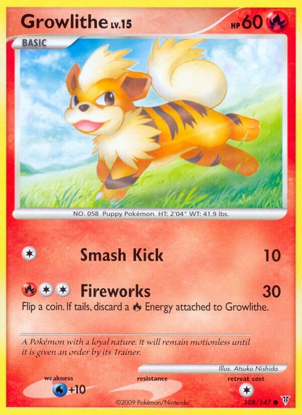 Image for Growlithe (108) (SV) - Pokemon