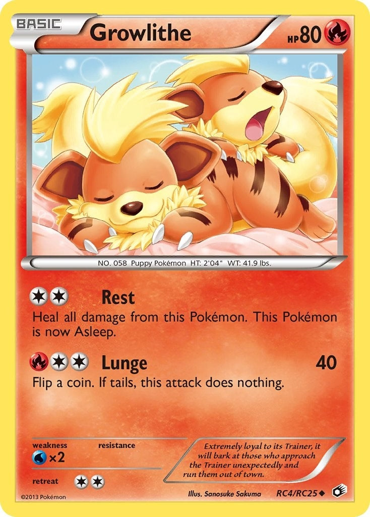 Image for Growlithe (RC4/RC25) (LTR) - Pokemon
