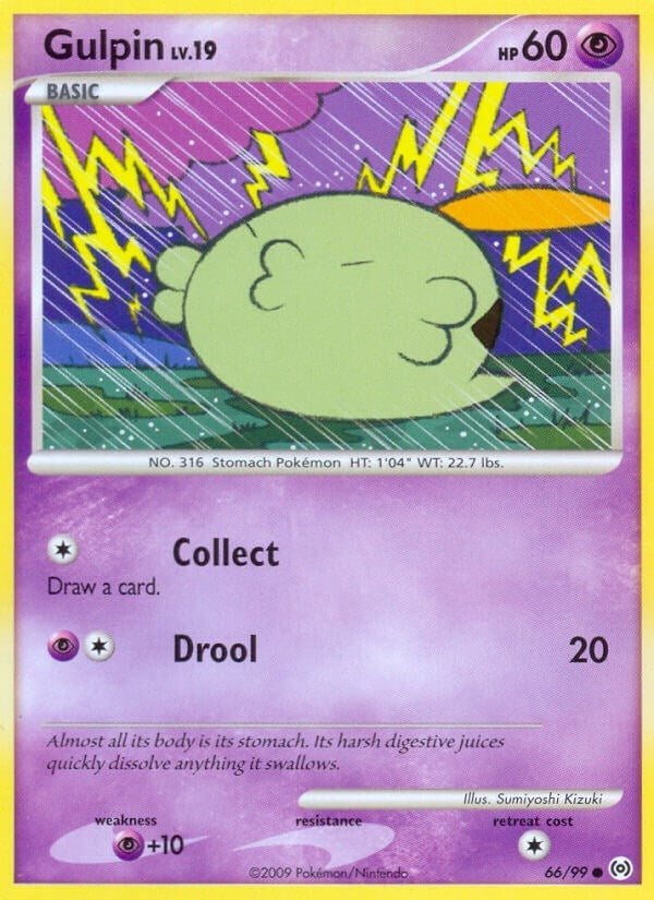 Image for Gulpin (66) (66/99) (AR) - Pokemon