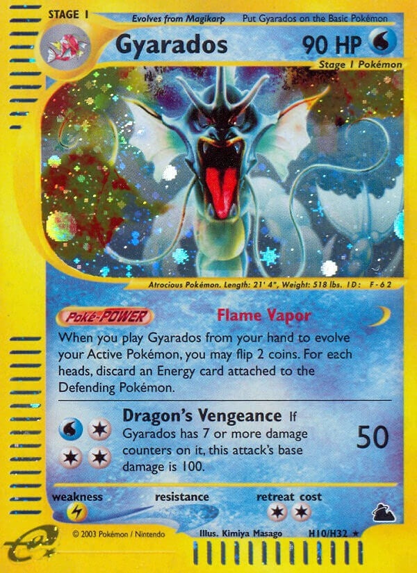Image for Gyarados (H10) (H10/H32) (SK) - Pokemon