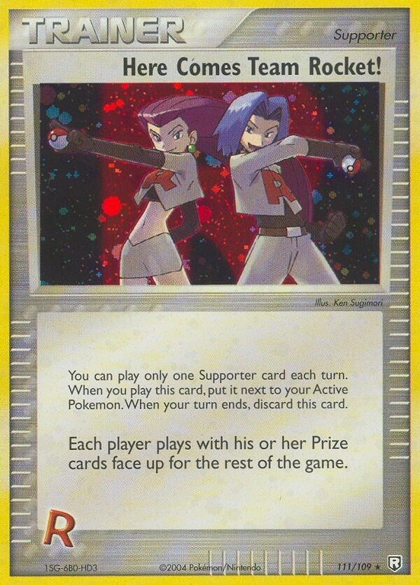 Image for Here Comes Team Rocket! (111/109) (RR) - Pokemon