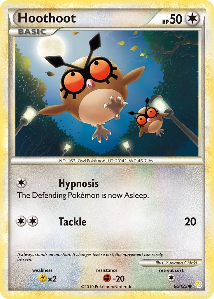 Image for Hoothoot (66/123) (HS) - Pokemon