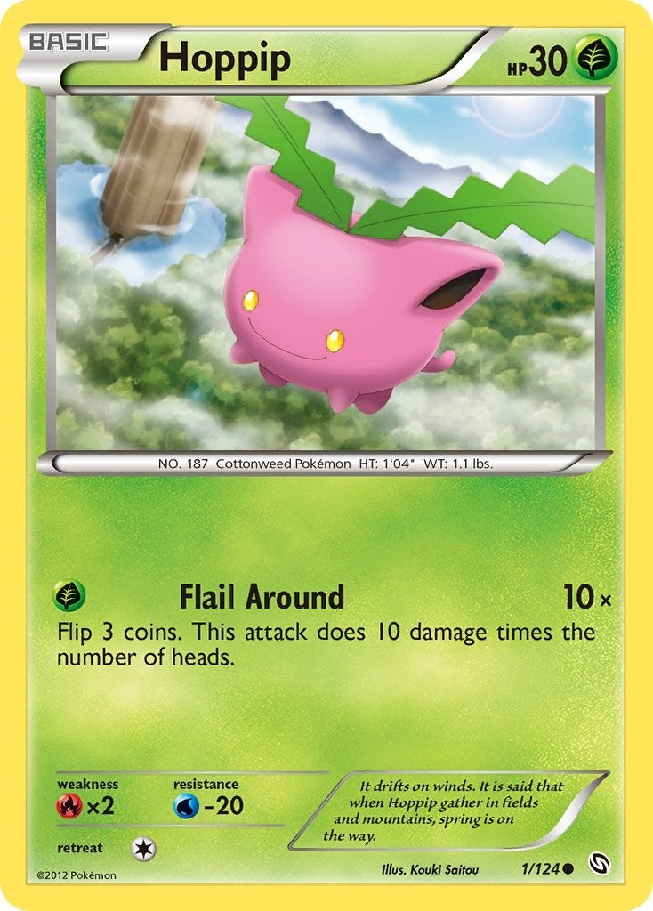 Image for Hoppip (1/124) (DRX) - Pokemon