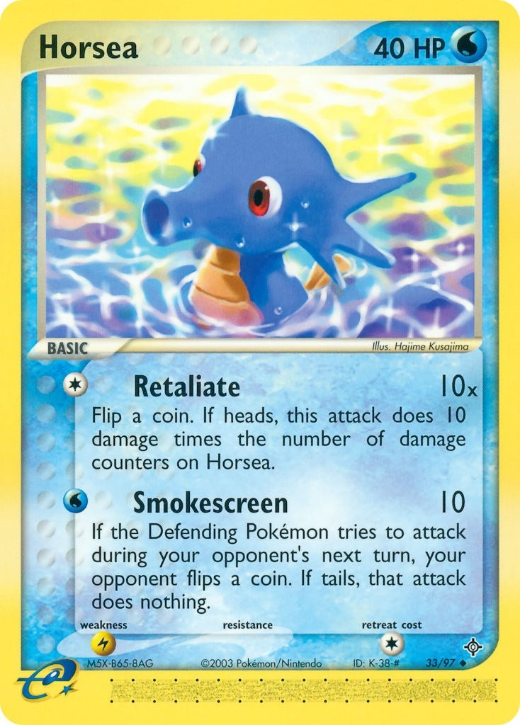 Image for Horsea (33/97) (DR) - Pokemon