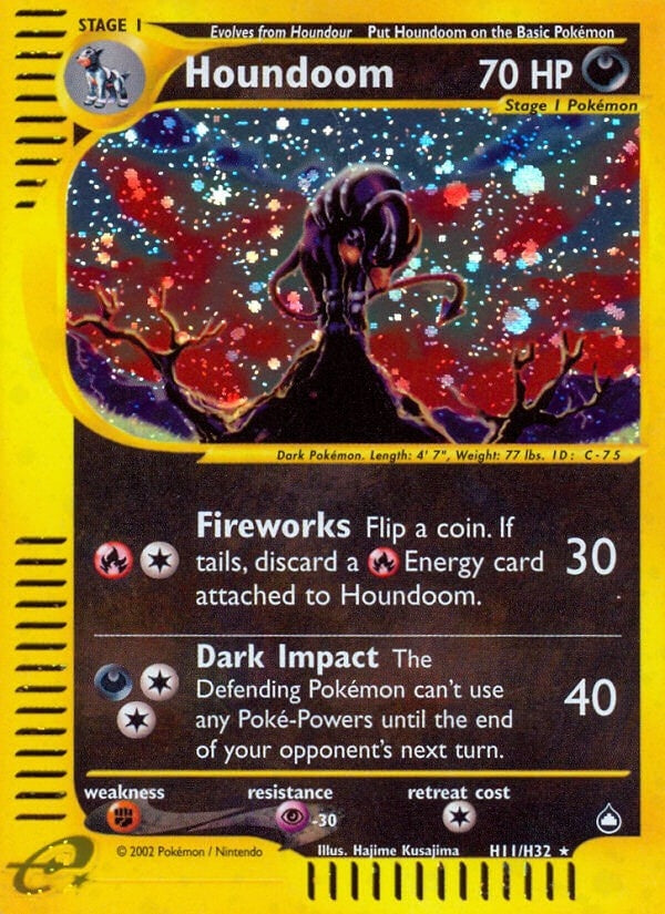 Image for Houndoom (H11) (H11/H32) (AQ) - Pokemon