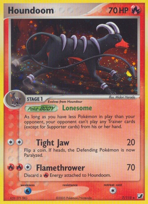 Image for Houndoom (7/115) (UF) - Pokemon