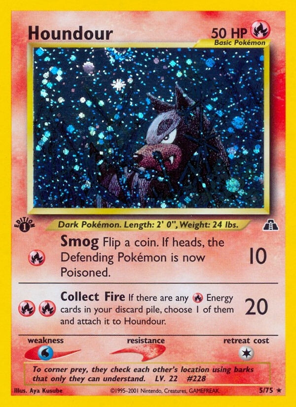Image for Houndour (5) (05/75) (N2) - Pokemon