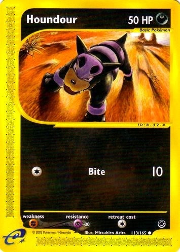 Image for Houndour (113/165) (EX) - Pokemon