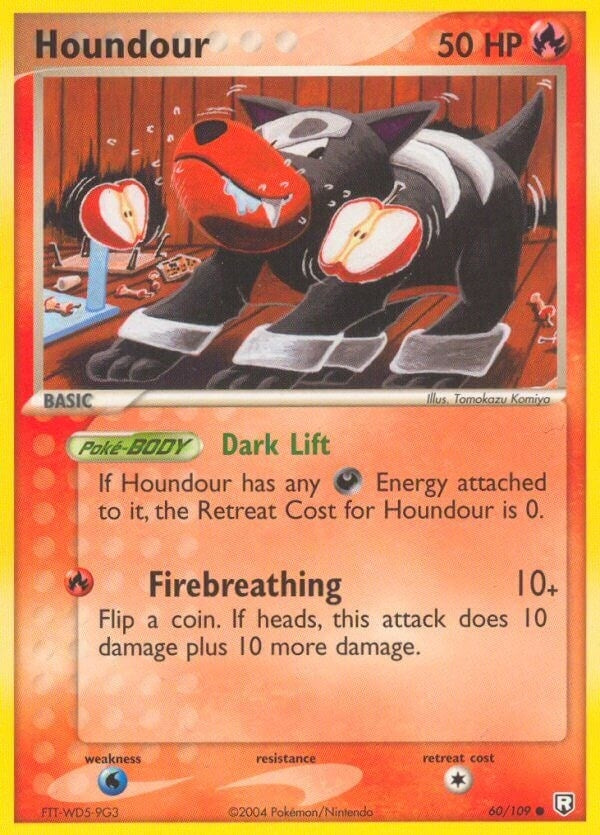Image for Houndour (60/109) (RR) - Pokemon