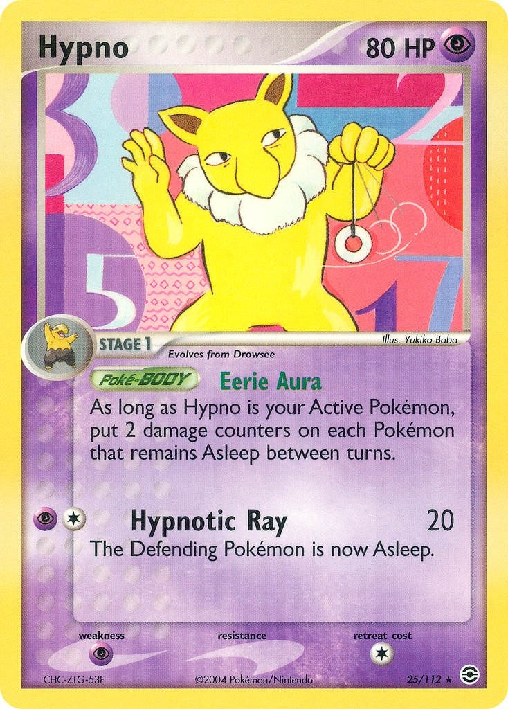 Image for Hypno (25/112) (RG) - Pokemon
