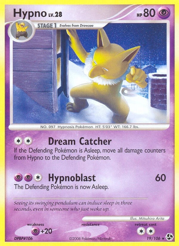 Image for Hypno (19/106) (GE) - Pokemon
