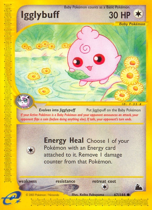 Image for Igglybuff (067/144) (SK) - Pokemon