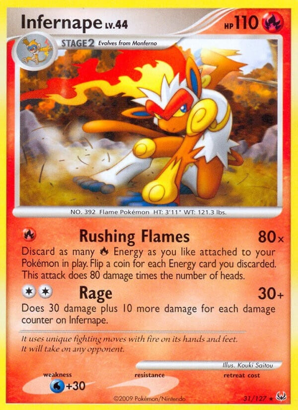 Image for Infernape (31/127) (PL) - Pokemon