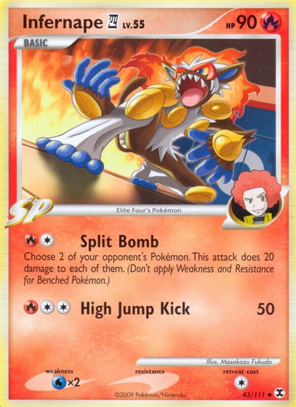 Image for Infernape E4 (43/111) (RR) - Pokemon